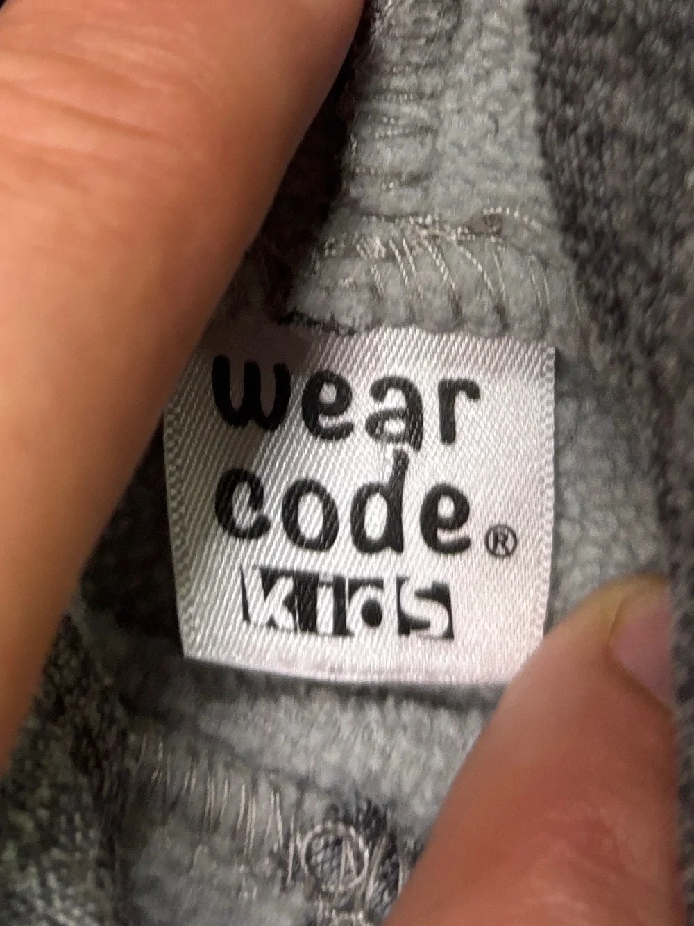 Wear Code Kids Size M San Diego Graphic Hoodie Gray